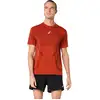 Image de ASICS Road Seamless Maillot de course Hommes - rouge foncé, Taille XXL