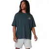 Image de ASICS Runner Message Graphic Relaxed Maillot de course Hommes - bleu gris, Taille S