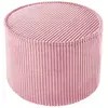 Image de Pouf Enfant En Velours Côtelé Pink Mousse