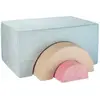 Image de Ensemble De Jeu Enfant - Arc-en-ciel - Pouf Velours Côtelé Peppermint Green