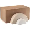 Image de Ensemble De Jeu Enfant - Arc-en-ciel - Pouf Velours Côtelé Toffee