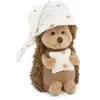Image de Peluche Hérisson Avec Bonnet De Nuit - 20 Cm Brown