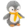 Image de Peluche Pingouin 18 Cm Grey