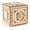 Image de Coffre-fort Mécanique En Bois À Construire   Puzzle 3d Éducatif Et Ludique Pour Enfants Brown