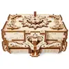 Image de Boîte Antique En Bois À Construire   Coffret Mécanique 3d Avec Compartiments Secrets Et Verrouillage Brown