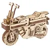 Image de Scooter Pliant Moto Compact   Maquette En Bois Mécanique À Construire Brown