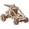 Image de Mini Buggy En Bois À Construire "  Maquette Mécanique 3d Avec Moteur À Élastique Brown