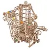 Image de Palan À Spirale Pour Piste De Billes   Maquette En Bois Mécanique À Construire Brown