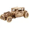 Image de Hot Rod Souris Furieuse En Bois À Construire   Maquette Mécanique 3d À Double Moteur Brown
