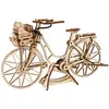 Image de Bicyclette Hollandaise   Maquette En Bois À Construire, Puzzle 3d Mécanique Brown