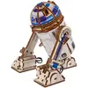 Image de Maquette Star Wars À Construire   R2-d2 Avec Projecteur Led Et Mouvement Mécanique Multicolor