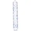 Image de Dildo en Verre Purple Rose Nubby 17,8 cm