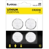 Image de Lot De 4 Piles Uniross Cr2016