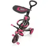 Image de Explorer Trike 4 En 1 - Tricycle Évolutif & Draisienne Noir Et Rose