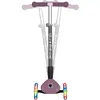 Image de Trottinette Primo - 120/80 Mm, Abec 5, 3 Roues, Hauteur Réglable,roues Led Rose
