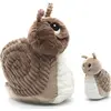 Image de Peluche Speedou L'escargot Maman Et Bébé Taupe, Noir, Blanc