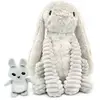 Image de Peluche Enfant Lapin Lapin Gris Clair