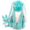 Image de Peluche Enfant Lapin Lapin Bleu