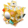 Image de Cube D'activités En Tissu Jaune