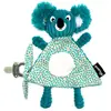 Image de Doudou En Velours Côtelé Bleu