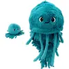 Image de Peluche Méduse Maman Et Son Bébé Bleu