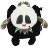 Image de Sac À Dos Velours Maternelle Les Déglingos 25 Cm (panda) Multicolore