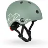 Image de Casque Green Lines Xxs (45-51 Cm) Vert, Noir, Blanc
