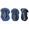Image de Set 3 Protections Enfant Xs (coudes, Genoux, Poignets) Bleu Marine