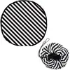 Image de Tapis De Jeu & Sac À Jouets-stripes Black Natural & Black