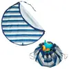 Image de Tapis De Jeu & Sac À Jouets- Outdoor - Blue Green Stripes Bleu & Multicolour