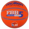 Image de Ballon de basketball Loisir Molten FBB Technical Training Orange Taille 5 MBL-FBB-5