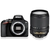 Image de Nikon D3500 + AF-S DX 18 140 VR Kit d'appareil-photo SLR 24,2 MP CMOS 6000 x 4000 pixels Noir - Bon état en occasion ou reconditionné