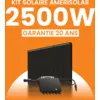 Image de Kit solaire  2500Wc Amerisolar - Micro-onduleur TSUN