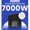 Image de Kit solaire 7000W DualSun Triphasé   Micro-onduleurs QT2