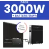 Image de Kit solaire 3000W Dualsun avec Pack Batterie Marstek 5kWh