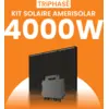 Image de Kit solaire triphasé 4000W Amerisolar 500Wc   Micro-onduleur APSYSTEMS QT2