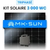 Image de Kit solaire 3000W MK-Sun Triphasé   Micro-onduleurs QT2