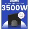 Image de Kit solaire 3500W DualSun Triphasé   Micro-onduleurs QT2