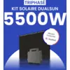Image de Kit solaire 5500W DualSun Triphasé   Micro-onduleurs QT2