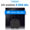 Image de Kit solaire 6000W MK-Sun Triphasé   Micro-onduleurs QT2