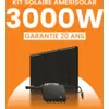 Image de Kit solaire  3000Wc Amerisolar - Micro-onduleur TSUN