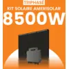 Image de Kit solaire triphasé 8500W Amerisolar 500Wc   Micro-onduleur APSYSTEMS QT2