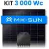 Image de Kit solaire 3000W MK-SUN   Micro-onduleurs TSUN