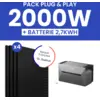Image de Kit solaire 2000W Dualsun   Batterie Anker E2700 Pro