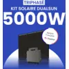 Image de Kit solaire 5000W DualSun Triphasé   Micro-onduleurs QT2