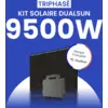 Image de Kit solaire 9500W DualSun Triphasé   Micro-onduleurs QT2