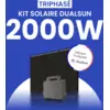 Image de Kit solaire 2000W DualSun Triphasé   Micro-onduleurs QT2