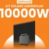 Image de Kit solaire triphasé 10000W Amerisolar 500Wc   Micro-onduleur APSYSTEMS QT2