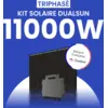 Image de Kit solaire 11000W DualSun Triphasé   Micro-onduleurs QT2