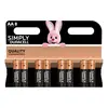 Image de Lot De 8 Piles Duracell Simply Aa